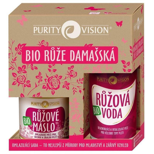 Omladzujúca súprava Purity Vision s damascénskou ružou <tc>BIO</tc>